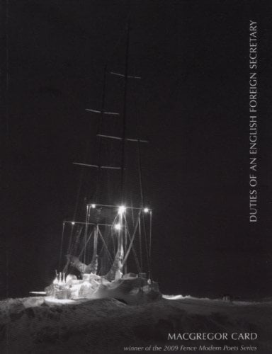 Duties of an English Foreign Secretary by Macgregor Card