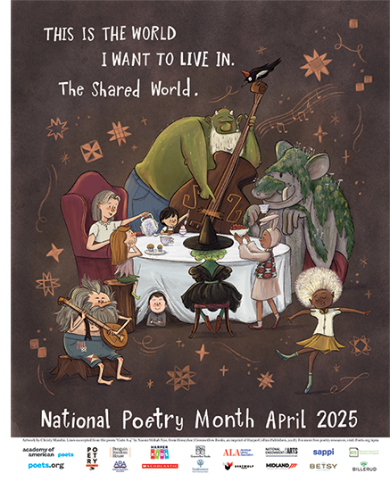 2025 National Poetry Month Poster