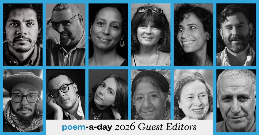 poem-a-day 2026 Guest Editors headshots