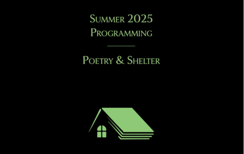 2025 Poetry Coalition - Poetry & Shelter Image